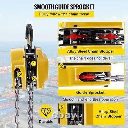 Hoist Chain 2200lbs/1ton Block Chain Hoist Manual Chain Block with 6m Chain