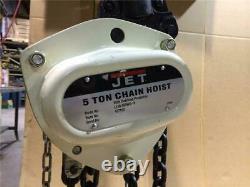 JET 5 TON Chain Fall Hoist 10ft Lift L100-500WO-10 107100 BLOW-OUT SALE