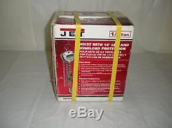 JET L100-50WO-10 ½ TON 10 Ft CHAIN HOIST and LIFT & OVERLOAD PROTECTION 104100