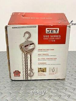 JET S90 Manual Chain Hoist with 20 Ft. Lift 1 Ton Capacity Model #S90-100-20 P13