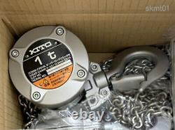 KITO compact chain block CX010L 1.0 ton x 2.5 m from JAPAN NEW