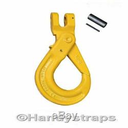 Lifting Chain Sling 2 Metre x 4 Leg x 10mm Self Locking Hooks 6.7ton Shortners