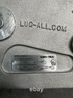 Lug-All Ratchet Hoist-Winches, 1 1/2 Tons Capacity, 30 Ft Lifting 3000-30