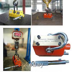 Magnet Hoist Crane Lifter 600kg Permanent Magnetic Lifting PML 0.6Ton Heavy Duty