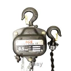 Manual Chain Block Heavy Duty 2 Ton 2000kg 6m Lifting Hoist Girder Tackle