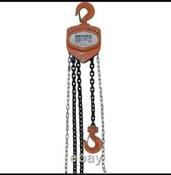 Manual Chain Hoist, 3 ton, 3m with Safety Hook