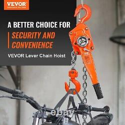 Manual Lever Chain Hoist, 3 Ton/6600lbs Capacity Free Shipping