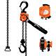 Mini Lever Chain Hoist 1/2 Ton 1100 Lbs Lever Hoist 10 Ft Ratchet Chain Puller H