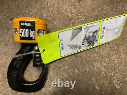 NEW Demag Electric Hoist Hook 0.5ton 500kg Single Chain