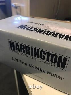 NEW HARRINGTON LX005 1/2 TON LEVER CHAIN HOIST / PULLER Mini Lever Chain Hoist