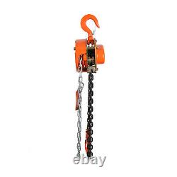 Prowinch 4400 lbs. 2 Ton Manual Chain Hoist G80 Black Tempered Chain 20 ft