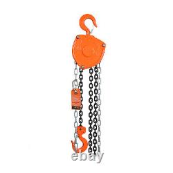 Prowinch 4400 lbs. 2 Ton Manual Chain Hoist G80 Black Tempered Chain 20 ft