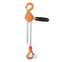 Prowinch 5 ft. 1/4 Ton Mini Lever Chain Hoist G100 Chain