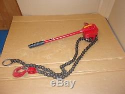 Ratcliff Hoist Company Inc. Manually Lever Operated Chain Hoist 3/4 ton, no box