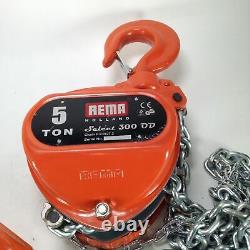 Rema S-300/5000 kettenzug Chain hoist select 300 OD 5 TON NEW NFP