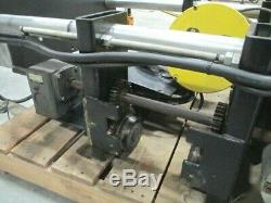 Shaw Box 5-ton Wire Rope Hoist Used Manufacturing 3-phase 460 Volt Rigging