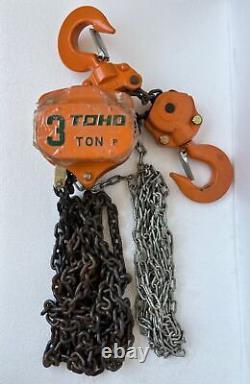 Toho 3 Ton Manual Chain Hoist 13610157 #new