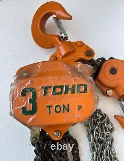 Toho 3 Ton Manual Chain Hoist 13610157 #new