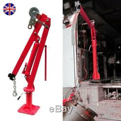 Truck Pick-up Crane with Cable & Winch 1 Ton Lifts and Hoists Handling UK FREE